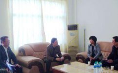峡江县辅导到昆明三力走访调研